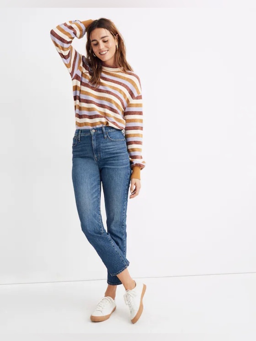 Madewell Classic Straight Jeans in Coldbrook Wash, size 25